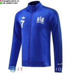 Giacca Lunga Zip Manchester United 24-25 Blu Giacca Lunga Zip Manchester United 24-25 Blu
