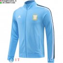 Giacca Lunga Zip Argentina 2024 Blu