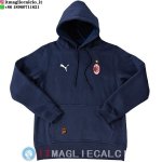 Giacca Felpa Cappuccio AC Milan 25-26 Blu I Navy Giacca Felpa Cappuccio AC Milan 25-26 Blu I Navy