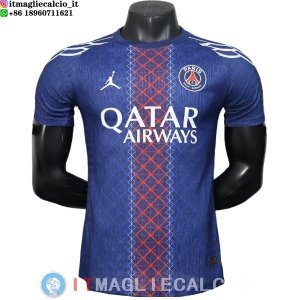 Maglia Paris Saint Germain Speciale Giocatori 2025/2026 Blu Rosso