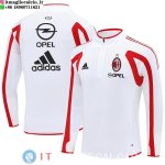 Felpa Da Allenamento AC Milan 05-06 Bianco Felpa Da Allenamento AC Milan 05-06 Bianco