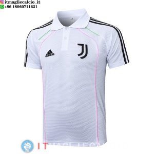 POLO Maglia Juventus 2025/2026 Bianco Rosa