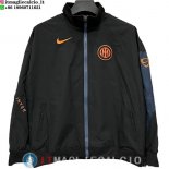 Giacca a Vento Inter Milan 2025/2026 Nero Arancione