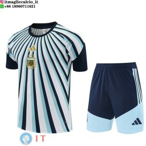 Formazione Maglia Set Completo Bambino Argentina 2026 Blu Navy Bianco