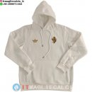 Giacca Felpa Cappuccio Juventus 25-26 Bianco