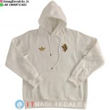 Giacca Felpa Cappuccio Juventus 25-26 Bianco