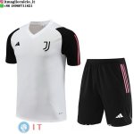 Formazione Set Completo Maglia Juventus 2023/2024 Bianco Nero Rosa Formazione Set Completo Maglia Juventus 2023/2024 Bianco Nero Rosa
