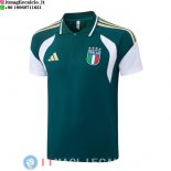 POLO Maglia Italia 2026 Verde Bianco