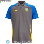 POLO Maglia Leeds United 2024/2025 Grigio