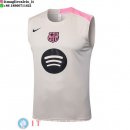 Senza Maniche Maglia Barcellona 2025/2026 Giallo Rosa