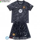 Maglia Bambino Barcellona Portiere 2024/2025 Nero