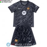 Maglia Bambino Barcellona Portiere 2024/2025 Nero