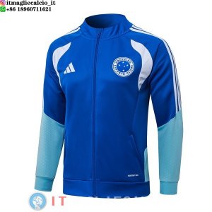 Giacca Full Zip Allenamento Cruzeiro 2026/2027 Blu