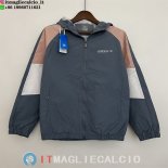 Giacca A Vento Adidas 2023 Grigio Rosa