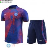 Formazione Maglia Set Completo Paris Saint Germain 2023/2024 Purpureo Blu