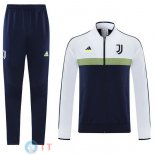 Giacca Set Completo Juventus 2021/2022 Bianco Blu Navy