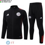 Giacca Full Zip e Pantaloni Allenamento Ajax 2025/2026 Nero Giacca Full Zip e Pantaloni Allenamento Ajax 2025/2026 Nero
