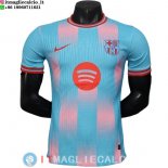 Thailandia Maglia Barcellona Speciale Giocatori 2025/2026 Blu Luce Rosso