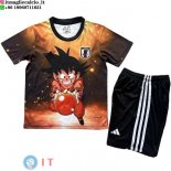 Maglia Bambino Giappone Speciale 2026 Arancione Nero