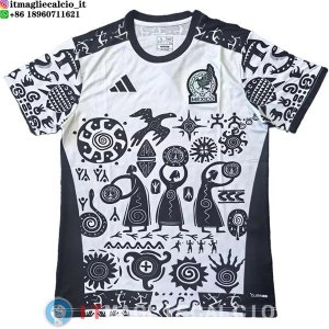 Thailandia Maglia Messico Speciale 2026 Nero Bianco