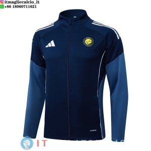 Giacca Lunga Zip Al-Nassr 25-26 Blu Navy