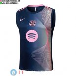 Senza Maniche Maglia Barcellona 2025/2026 Blu Rosa Senza Maniche Maglia Barcellona 2025/2026 Blu Rosa