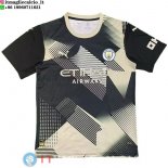 Thailandia Maglia Manchester City Speciale 2025/2026 Nero Giallo