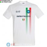 NO.3 Campioni Maglia Napoli Speciale 2023/2024 Bianco