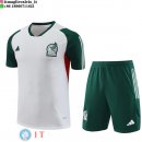 Formazione Bambino Set Completo Maglia Messico 2024 Bianco I Verde