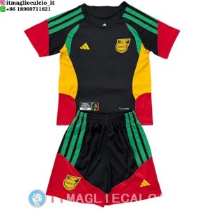 Maglia Giamaica Set Completo Uomo Speciale 2026 Nero Rosso