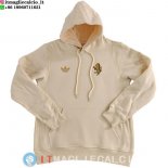 Giacca Felpa Cappuccio Juventus 25-26 Giallo Bianco