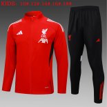 Giacca Lunga Zip Set Completo Bambino Liverpool 25-26 5