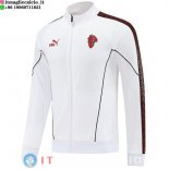 Giacca Lunga Zip AC Milan 25-26 Bianco