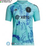 Thailandia Maglia Inter Miami Speciale 2023/2024 Blu Verde