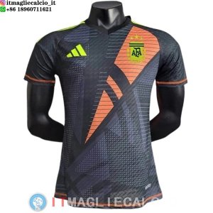 Thailandia Maglia Giocatori Argentina Portiere 2024 Nero