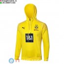 Giacca Felpa Cappuccio Borussia Dortmund 23-24 Giallo