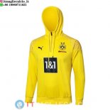 Giacca Felpa Cappuccio Borussia Dortmund 23-24 Giallo