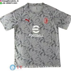 Thailandia Maglia AC Milan Previo-al-partido 2025/2026 Grigio