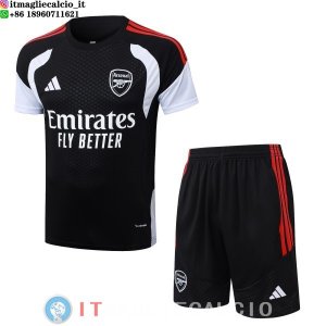 Formazione Set Completo Maglia Arsenal 2026/2027 Nero Rosso Bianco