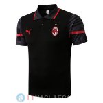 POLO Maglia AC Milan 2022/2023 Nero Rosso POLO Maglia AC Milan 2022/2023 Nero Rosso