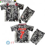 Maglia Bambino Inghilterra Speciale 2026 Grigio Bianco Maglia Bambino Inghilterra Speciale 2026 Grigio Bianco