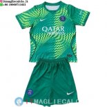 Maglia Bambino Paris Saint Germain Portiere 2026/2027 Verde Maglia Bambino Paris Saint Germain Portiere 2026/2027 Verde