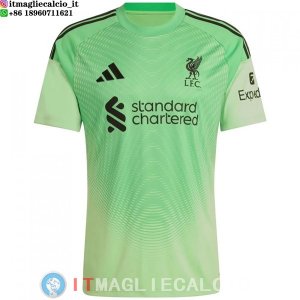 Thailandia Maglia Liverpool Portiere 2025/2026 Verde