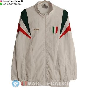 Giacca A Vento Italia 2025 Bianco Verde