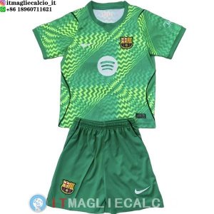 Maglia Set Completo Uomo Barcellona Portiere 2026/2027 Verde