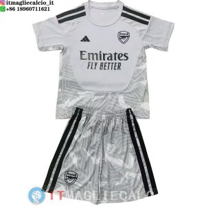 Maglia Bambino Arsenal Portiere 2026/2027 Grigio