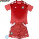 Maglia Bambino Aston Villa Portiere 2025/2026 Rosso