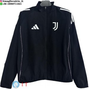 Giacca A Vento Juventus 25-26 Nero