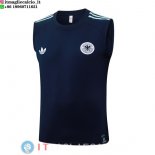 Senza Maniche Maglia Germania 2026 Blu Navy Senza Maniche Maglia Germania 2026 Blu Navy