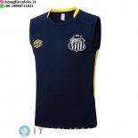 Senza Maniche Maglia Santos 2025/2026 Blu